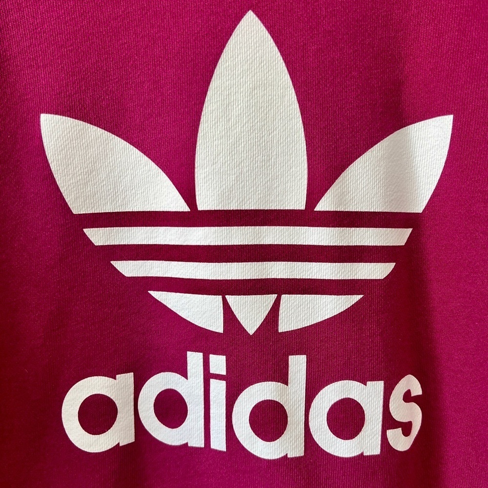Adidas Original Logo Trefoil French Terry Crewneck Sweatshirt - XS - Picture 6 of 10